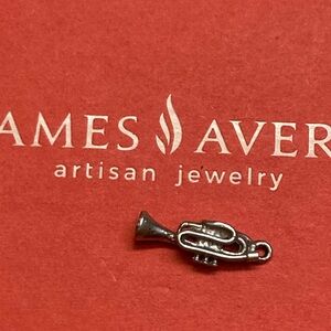 Avery Silver Trumpet Charm